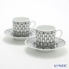 エルメス（HERMES） H Deco アッシュデコ コーヒーカップ＆ソーサー 90ml ペア