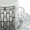エルメス（HERMES） H Deco アッシュデコ コーヒーカップ＆ソーサー 90ml ペア