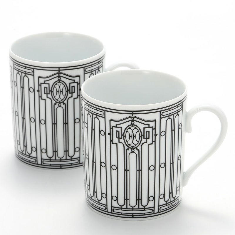 エルメス（HERMES） H Deco アッシュデコ マグ 300ml ペア