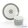 エルメス（HERMES） H Deco アッシュデコ ティーカップ＆ソーサー 160ml ペア