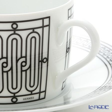 エルメス（HERMES） H Deco アッシュデコ ティーカップ＆ソーサー 160ml ペア