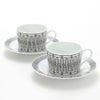 エルメス（HERMES） H Deco アッシュデコ ティーカップ＆ソーサー 160ml ペア