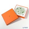 エルメス（HERMES） ウォーク・イン・ザ・ガーデン デザートプレート 21cm グリーン ペア