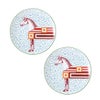 エルメス（HERMES） イポモビル デザートプレート No.1 21cm ペア 048007P