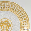 エルメス（HERMES） モザイク ヴァンキャトル デザートプレート 21cm ペア 026007P