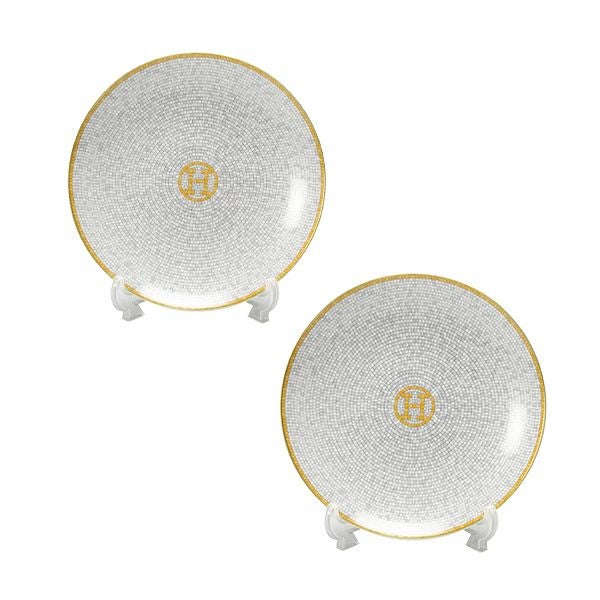 エルメス（HERMES） モザイク ヴァンキャトル パンプレート 16cm （プレート 16cm）ペア