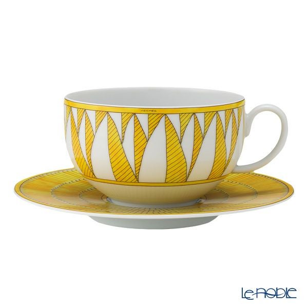 エルメス（HERMES） ソレイユ ドゥ エルメス モーニングカップ＆ソーサー 350ml ペア 046015P