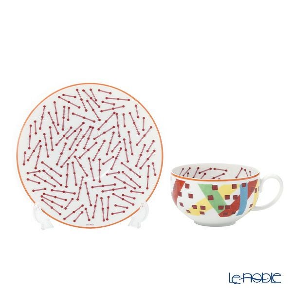 エルメス（HERMES） イポモビル ティーカップ＆ソーサー No.1 200ml 048016P ペア