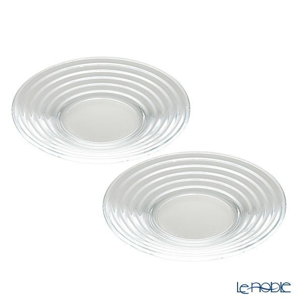 イッタラ（iittala） アイノ・アアルト プレート 17.5cm クリア ペア