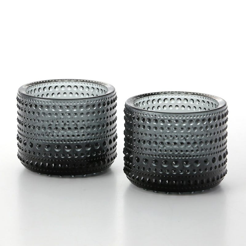 イッタラ（iittala） カステヘルミ キャンドルホルダー 64mm グレー ペア