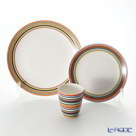イッタラ（iittala） オリゴ オレンジ＆ベージュ マグ＆プレート