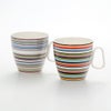 イッタラ（iittala） オリゴ オレンジ＆ベージュ マグ（ハンドル付） 400ml ペア