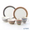イッタラ（iittala） オリゴ オレンジ＆ベージュ マグ＆プレート＆ボウル 6点セット