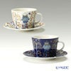 イッタラ（iittala） タイカ ホワイト＆ブルー コーヒーカップ＆ソーサー 200ml ペア