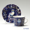 イッタラ（iittala） タイカ ホワイト＆ブルー コーヒーカップ＆ソーサー 200ml ペア