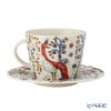 イッタラ（iittala） タイカ ホワイト ティーカップ＆ソーサー 300ml ペア 1075820