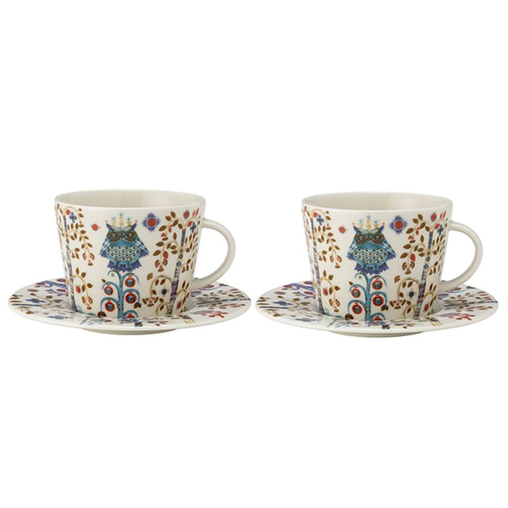 イッタラ（iittala） タイカ ホワイト ティーカップ＆ソーサー 300ml