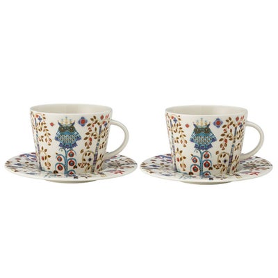 イッタラ（iittala） タイカ ホワイト コーヒーカップ＆ソーサー 200ml 