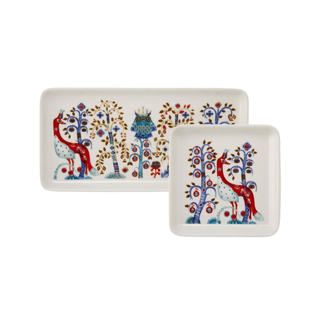 イッタラ（iittala） タイカ ホワイト プレートセット スクエア 12