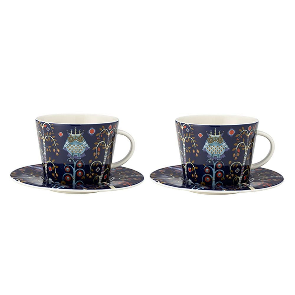 イッタラ（iittala） タイカ ブルー ティーカップ＆ソーサー 300ml
