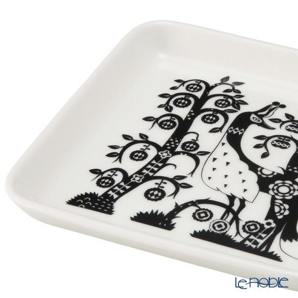 イッタラ（iittala） タイカ ブラック スクエアプレート 12×12cm ペア 1070928