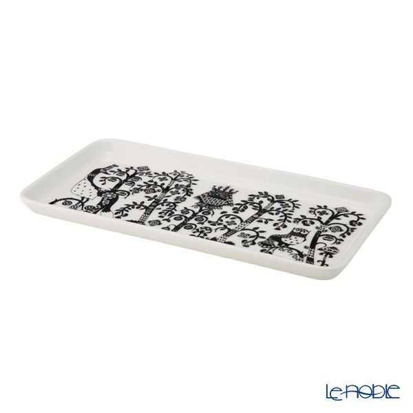 イッタラ（iittala） タイカ ブラック プレートセット スクエア 12×12cm ＆ レクタングラー 12×24cm