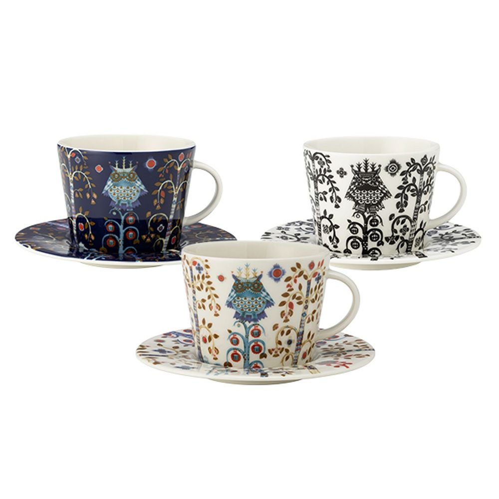 イッタラ（iittala） タイカ ホワイト ＆ ブルー ＆ ブラック ティー