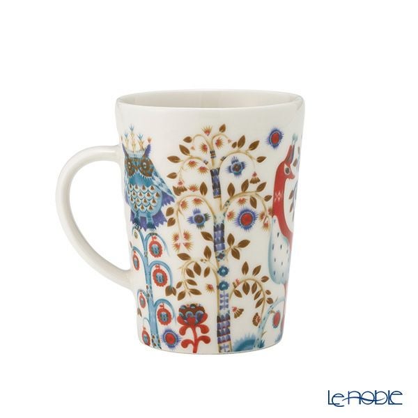 イッタラ（iittala） タイカ ホワイト ＆ ブルー ＆ ブラック マグカップ 300ml 3点セット