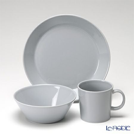  Teema パールグレー　3点セット イッタラ（iittala） ティーマ パールグレイ マグ＆プレート＆ボウル 3
