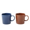 イッタラ（iittala） ティーマ マグカップ 300ml ヴィンテージ ブルー＆ブラウン ペア
