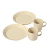 イッタラ（iittala） ティーマ 2人用 マグカップ＆プレート21cm リネン 4点セット