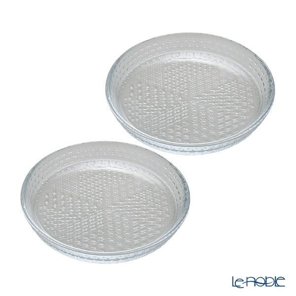 イッタラ（iittala） ツンドラ プレート 15.4cm クリア ペア