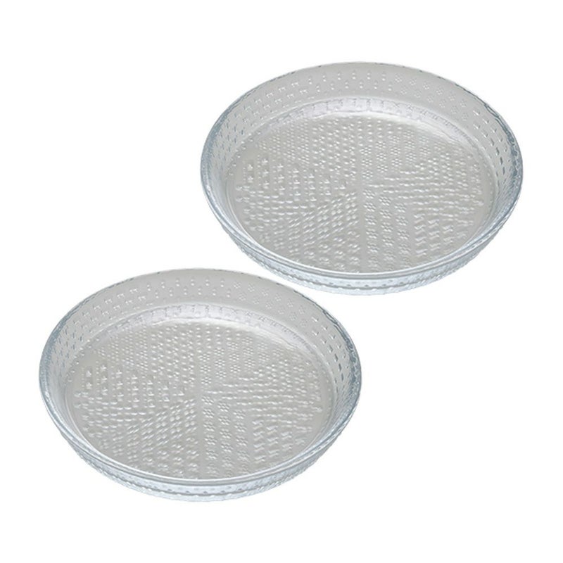 イッタラ（iittala） ツンドラ プレート 15.4cm クリア ペア