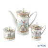 ロシア食器 インペリアル・ポーセリン ロシアンバレエ ポット 3点セット