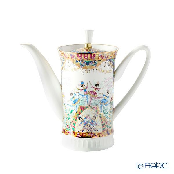 ロシア食器 インペリアル・ポーセリン ロシアンバレエ ポット 3点セット