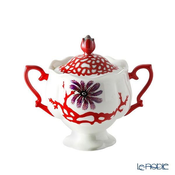 ロシア食器 インペリアル・ポーセリン シートレジャーズ 2人用 ティー 7点セット