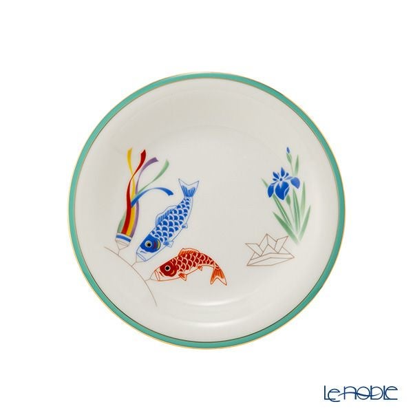 香蘭社 月ごよみ 湯呑み ＆銘々皿 5人用