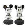 リヤドロ ミッキーマウス ＆ ミニーマウス（Black ＆White） ペア 09601 ＆ 09707