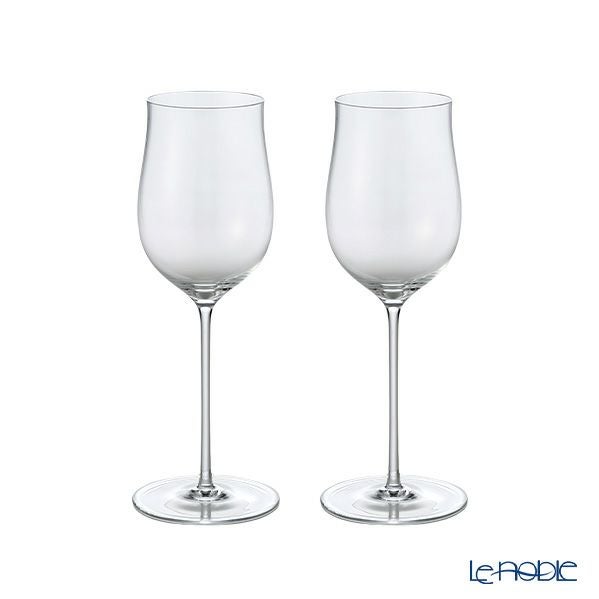 Le Vin ル・ヴァン プロフェッショナル TRICKY トリッキー 白ワイングラス （チューリップ）満240ml H20cm ペア
