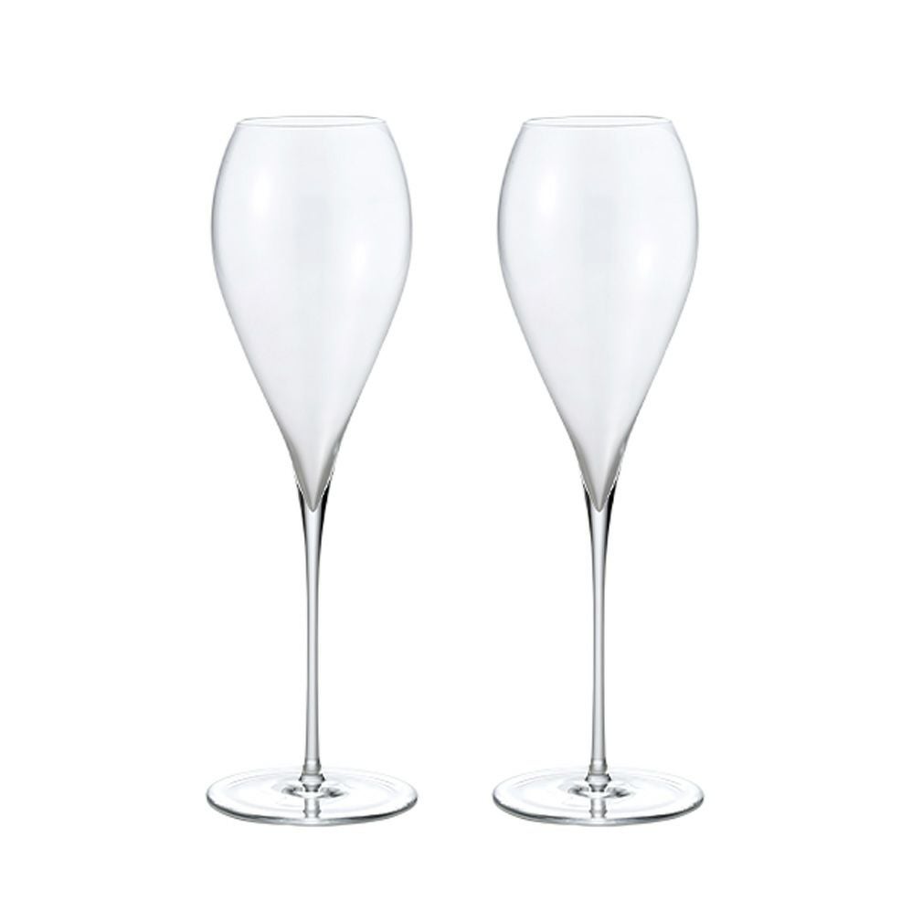 Le Vin ル・ヴァン プロフェッショナル LUXURY ラグジュアリー シャンパングラス 満290ml H24cm ペア