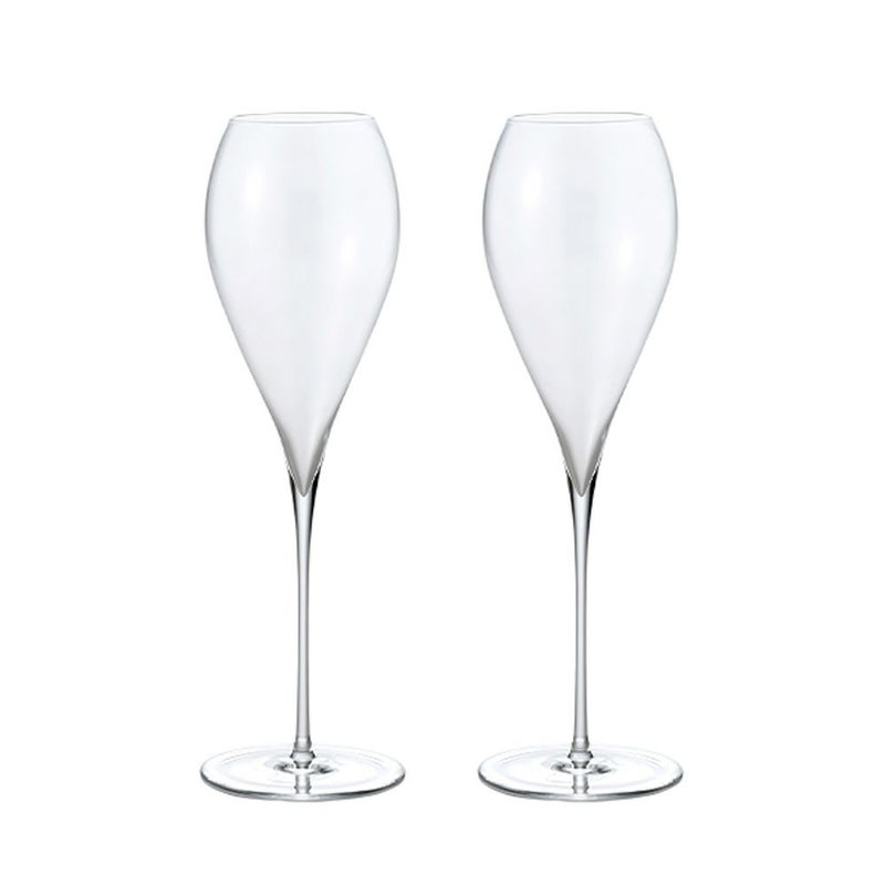 Le Vin ル・ヴァン プロフェッショナル LUXURY ラグジュアリー シャンパングラス 満290ml H24cm ペア