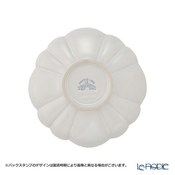 マルミツポテリ スタジオエム ルブケ カップ＆ソーサー 190ml ホワイト ペア