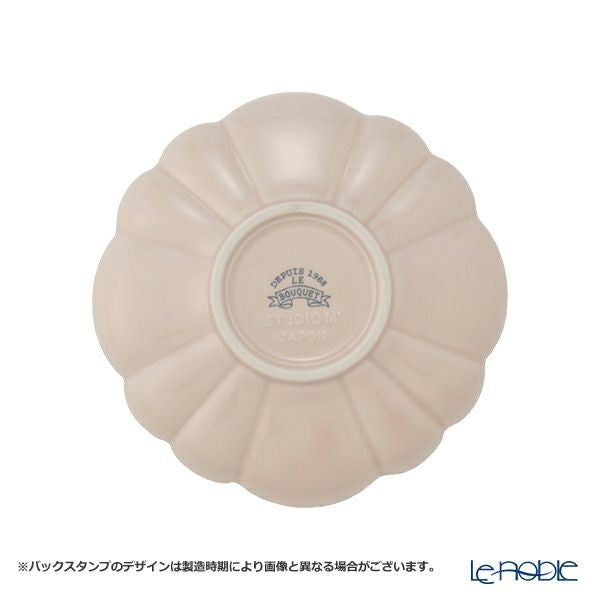 マルミツポテリ スタジオエム ルブケ カップ＆ソーサー 190ml ペールグリーン＆ペールピンク ペア