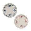 マルミツポテリ スタジオエム モマン プレート 17cm ロゼ＆ブルー ペア