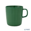 マリメッコ（marimekko） Tiiliskivi ティイリスキヴィ／煉瓦 れんが マグカップ 400ml ＆ プレート15.5×12.5cm セット ダークグリーン