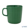 マリメッコ（marimekko） Tiiliskivi ティイリスキヴィ／煉瓦 れんが マグカップ 400ml ＆ プレート15.5×12.5cm セット ダークグリーン