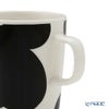 マリメッコ（marimekko） Unikko ウニッコ／けしの花 60thアニバーサリーコレクション マグカップ 250ml ペア ブラック×ホワイト 柄違い
