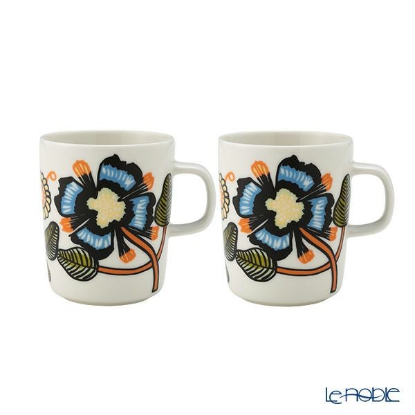 マリメッコ（marimekko） Tiara ティアラ マグカップ 250ml ペア 074557-126／25AW