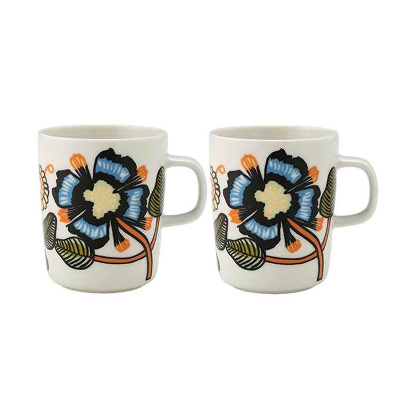 マリメッコ（marimekko） Tiara ティアラ マグカップ 250ml ペア 074557-126／25AW