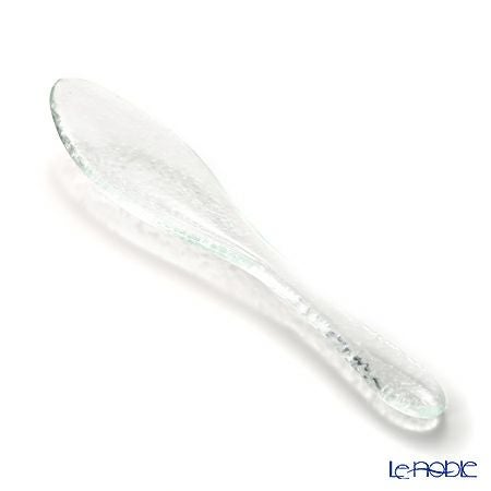 モダンボヘミア ガラススプーン 15×3.9cm クリア 6本セット